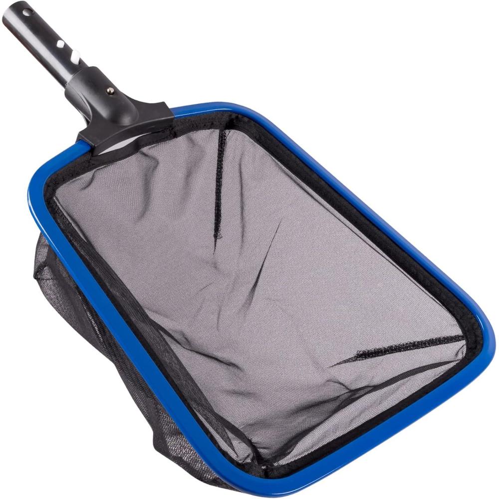 imagePOOLAZA Ultra Fine Mesh Pool Skimmer Net with Aluminum Frame Aluminum Pool Net for Cleaning Efficiently Durable Pool Skimmer Net Fine Mesh Ideal for Fine Debris Removal Fine Mesh Pool Net Skimmer