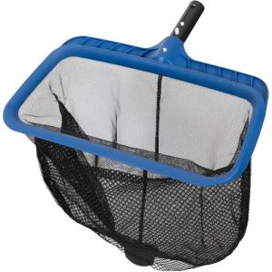 POOLAZA Pool Skimmer Net, Double-Layer Netting bag Swimming Pool Net Skimmer with Sturdy Frame, Larger Capacity Pool Nets for Cleaning Effortlessly, Efficient Pool Leaf Net for Debris Scooping/Removal