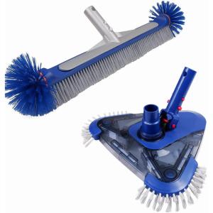 Pool Vacuum Head with Pool Brush