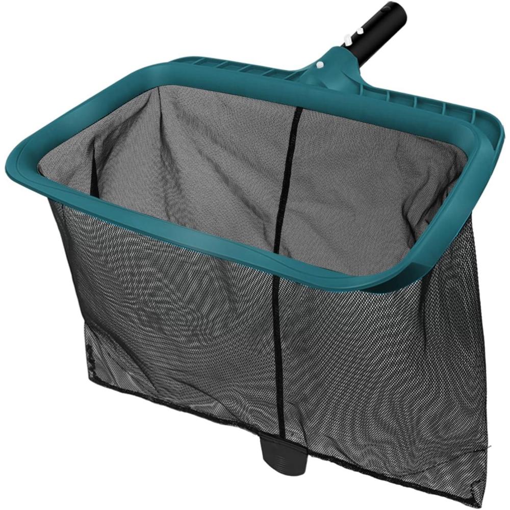 imagePoolvio Professional Swimming Pool Skimmer Net Heavy Duty Pool Leaf Rake with Ultra Deep Fine Mesh Net Bag Fast Cleaning Tool for Inground ampamp Above Ground Pool Pole not Included